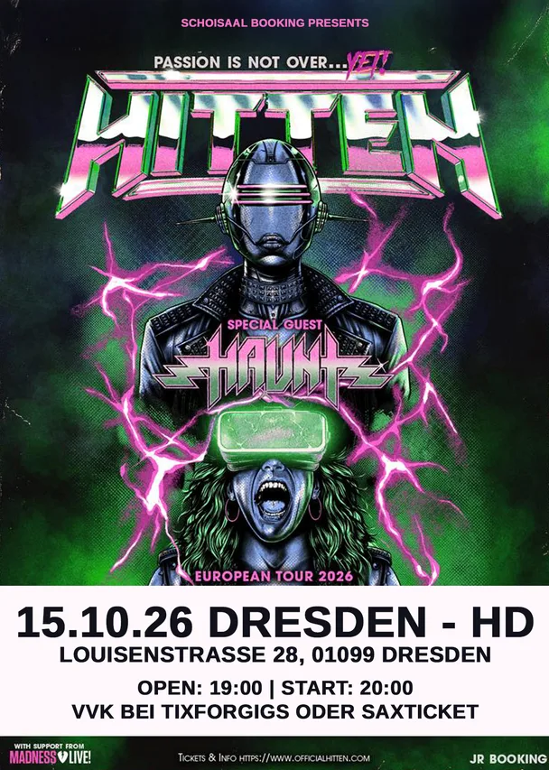 Flyer für HITTEN (ESP),HAUNT (US)