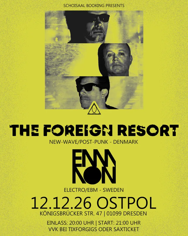 Flyer für THE FOREIGN RESORT,EMMON